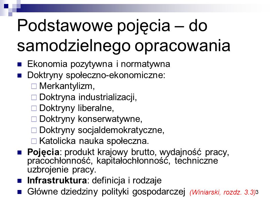 Polityka Gospodarcza Wprowadzenie Ppt Pobierz